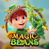 Magic Beans game icon with climbing beanstalk